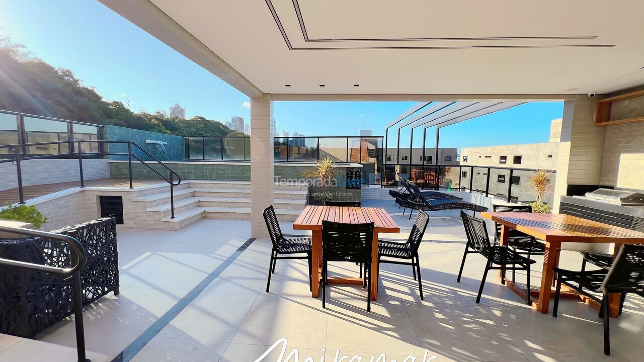 Apartamento para aluguel de temporada em João Pessoa (Cabo Branco)