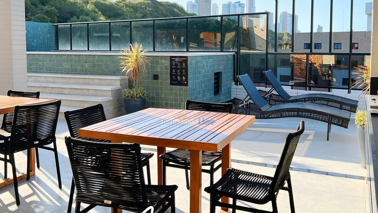 Apartamento para aluguel de temporada em João Pessoa (Cabo Branco)