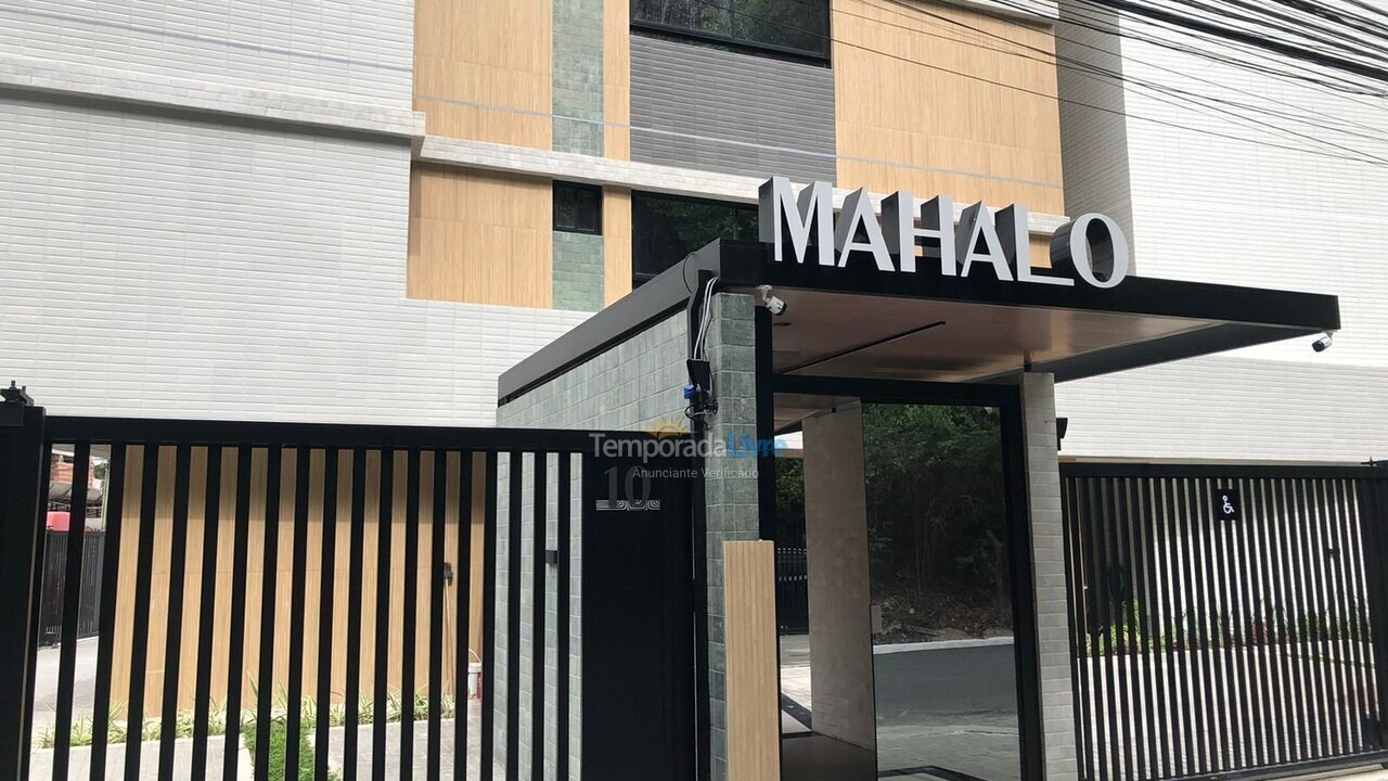 Apartamento para aluguel de temporada em João Pessoa (Cabo Branco)