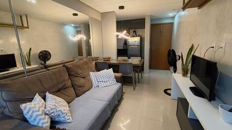 Ap de 2 quartos em Ponta de Campina