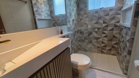 Ap de 2 quartos em Ponta de Campina