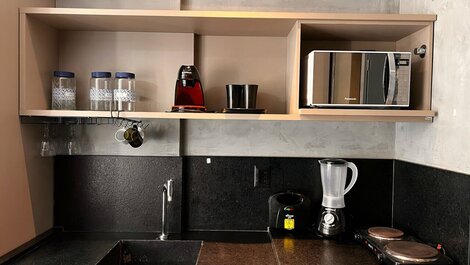 Flat com 2 Camas de Casal no Get One-Miramar