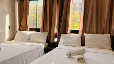 Flat com 2 Camas de Casal no Get One-Miramar