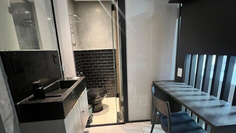 Flat com 2 Camas de Casal no Get One-Miramar