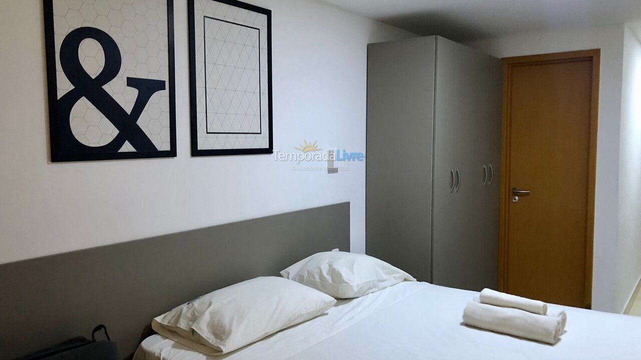 Apartamento para aluguel de temporada em João Pessoa (Manaíra)