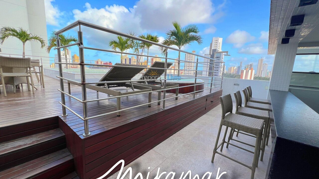 Apartamento para aluguel de temporada em João Pessoa (Manaíra)