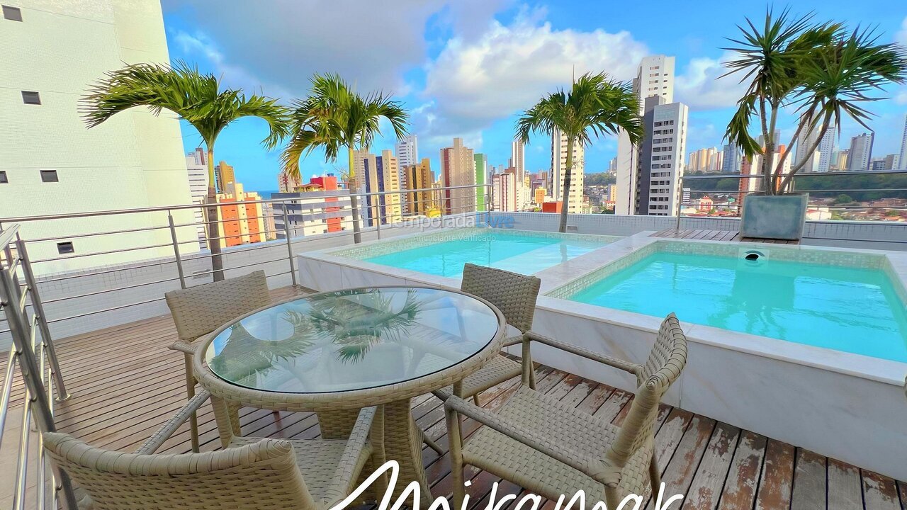 Apartamento para aluguel de temporada em João Pessoa (Manaíra)