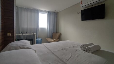 Precioso apartamento frente al mar en Manaíra Palace.