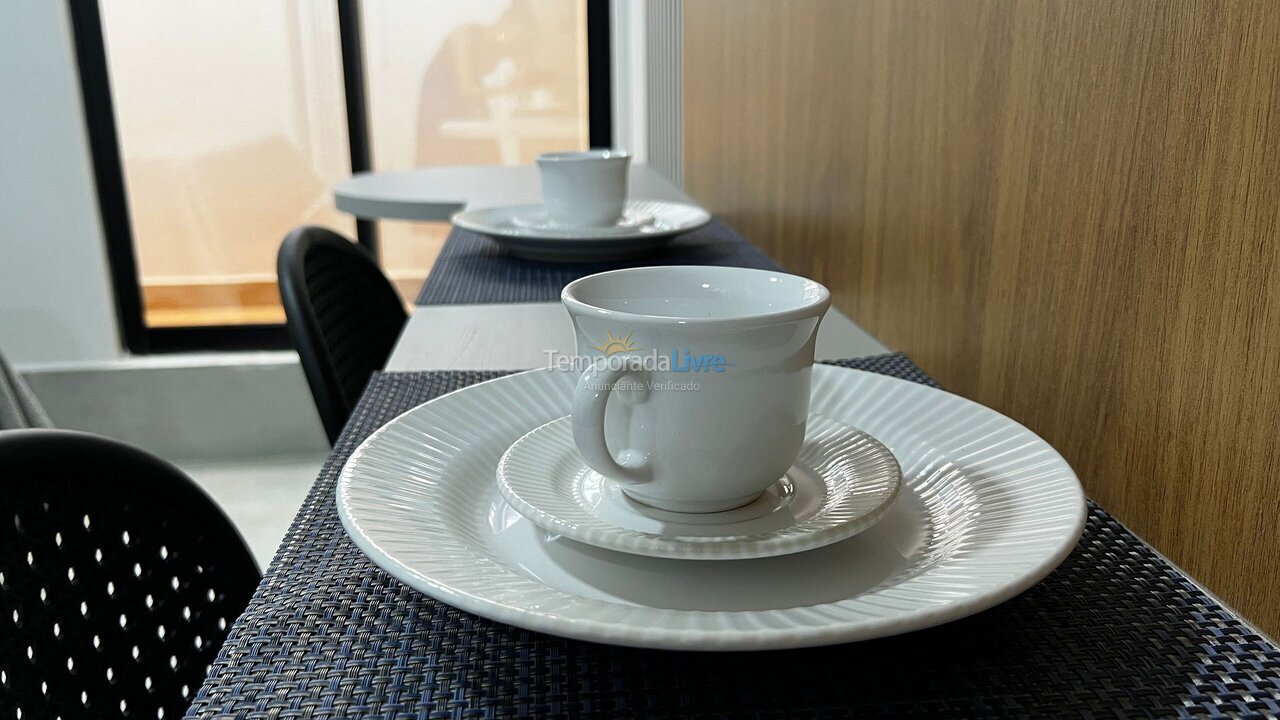 Apartamento para aluguel de temporada em João Pessoa (Cabo Branco)