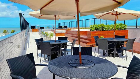 Flat Térreo c/Terraço Legacy Cabo Branco