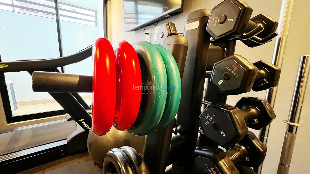 Apartamento para aluguel de temporada em João Pessoa (Cabo Branco)