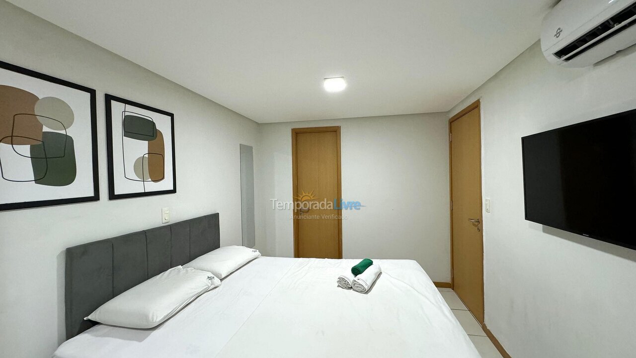 Apartamento para aluguel de temporada em João Pessoa (Cabo Branco)