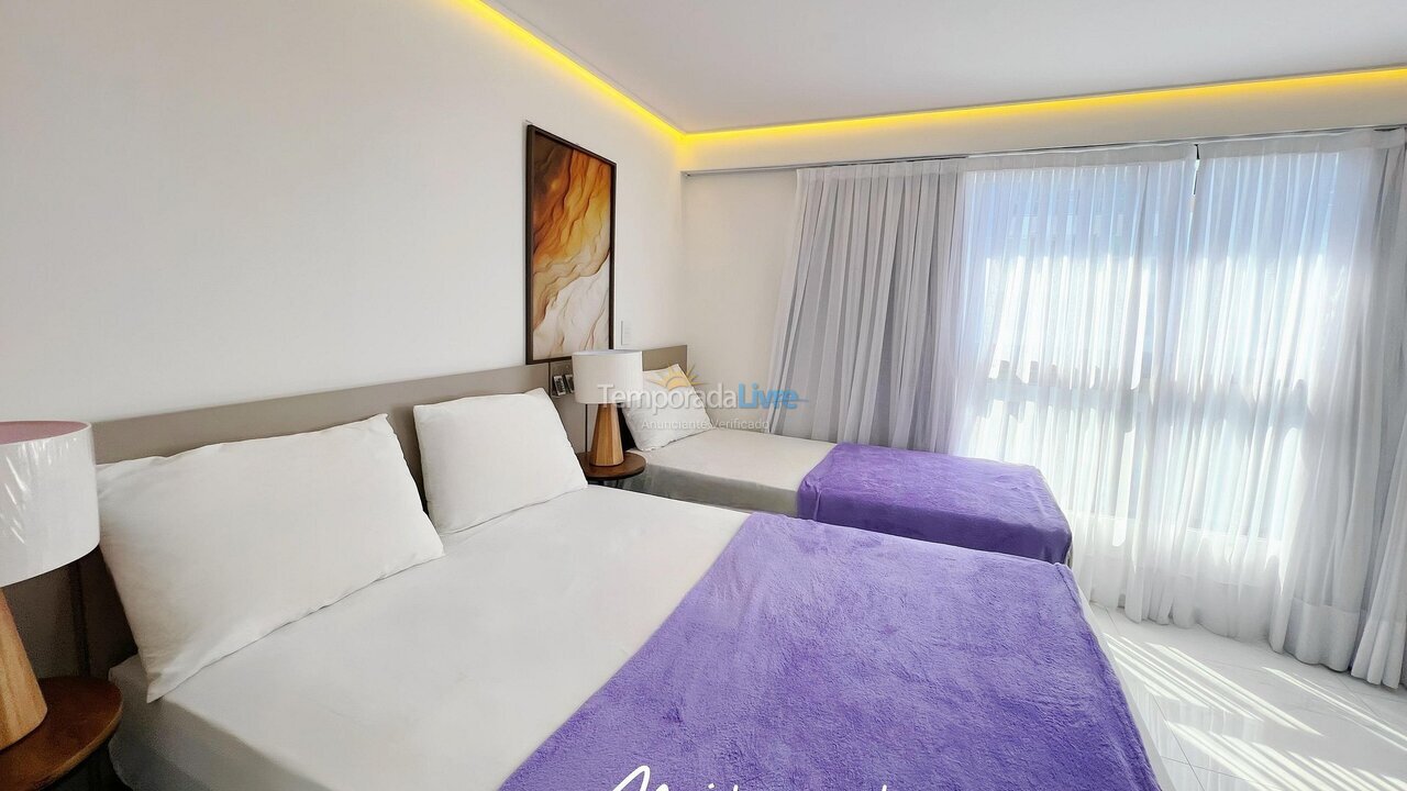 Apartamento para aluguel de temporada em João Pessoa (Tambaú)