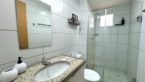 Flat com varanda no Cabo Branco