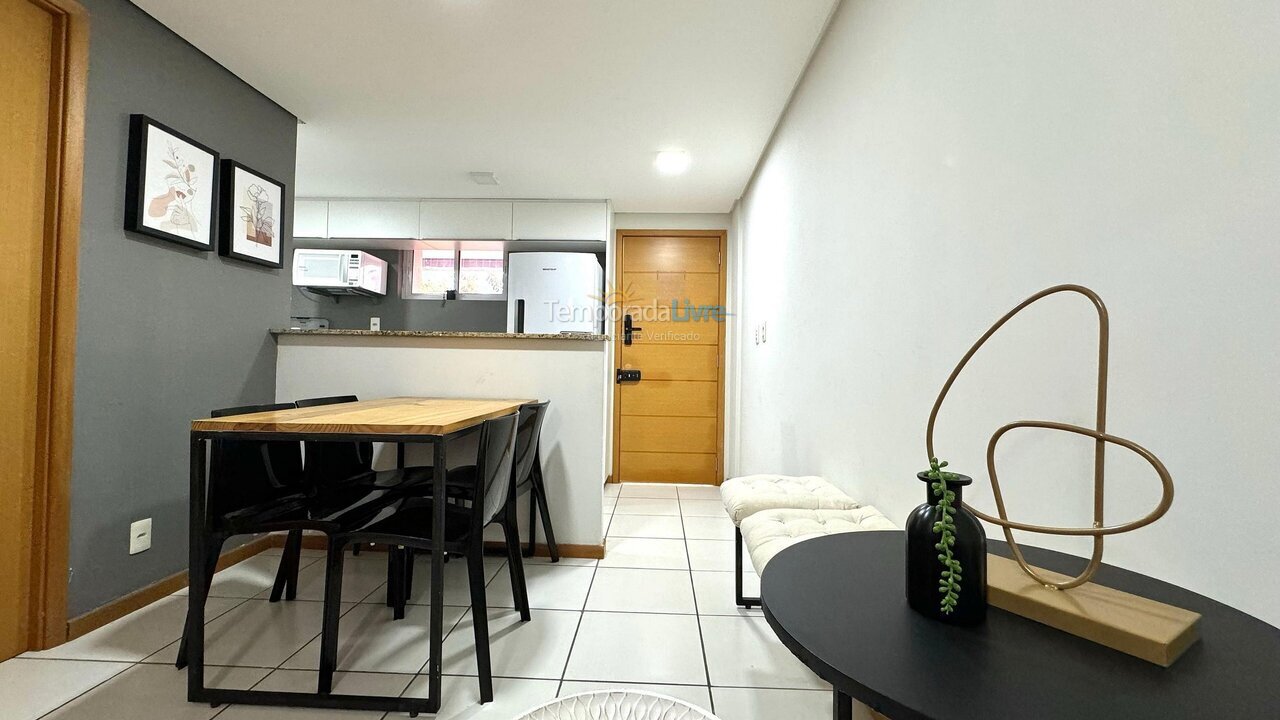 Apartamento para aluguel de temporada em João Pessoa (Cabo Branco)
