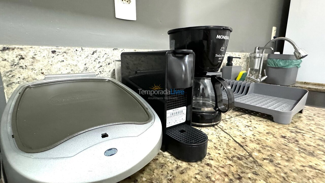 Apartamento para aluguel de temporada em João Pessoa (Cabo Branco)