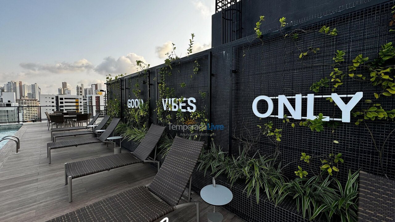 Apartamento para aluguel de temporada em João Pessoa (Tambaú)