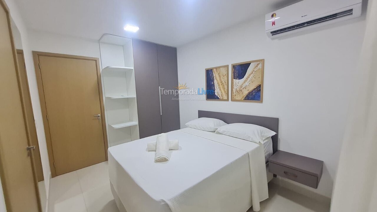 Apartamento para aluguel de temporada em João Pessoa (Cabo Branco)
