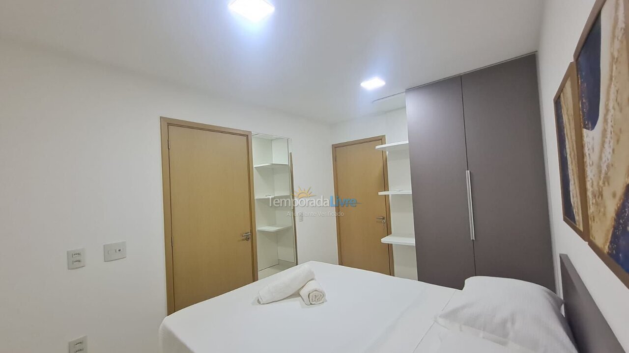 Apartamento para aluguel de temporada em João Pessoa (Cabo Branco)