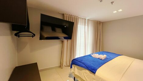 Flat p/ 4 pessoas em Tambaú