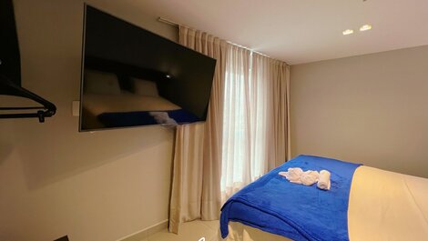 Flat p/ 4 pessoas em Tambaú