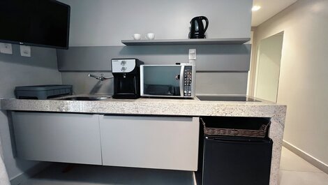 Flat p/ 4 pessoas em Tambaú