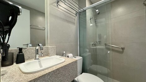 Flat p/ 4 pessoas em Tambaú