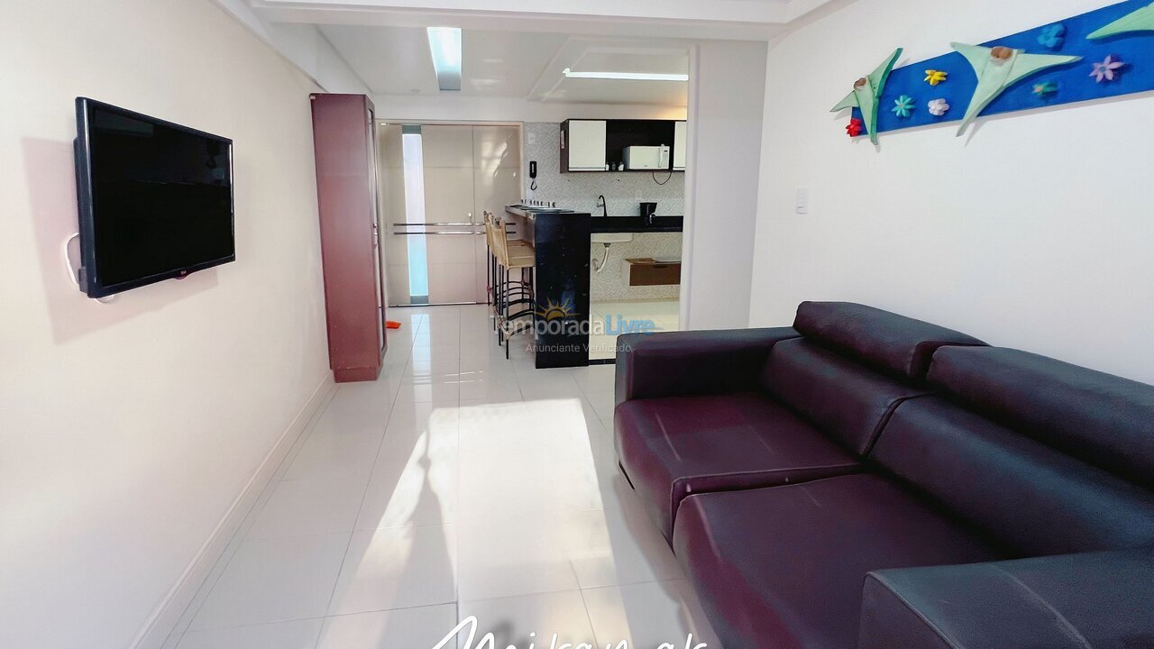 Apartamento para aluguel de temporada em João Pessoa (Cabo Branco)