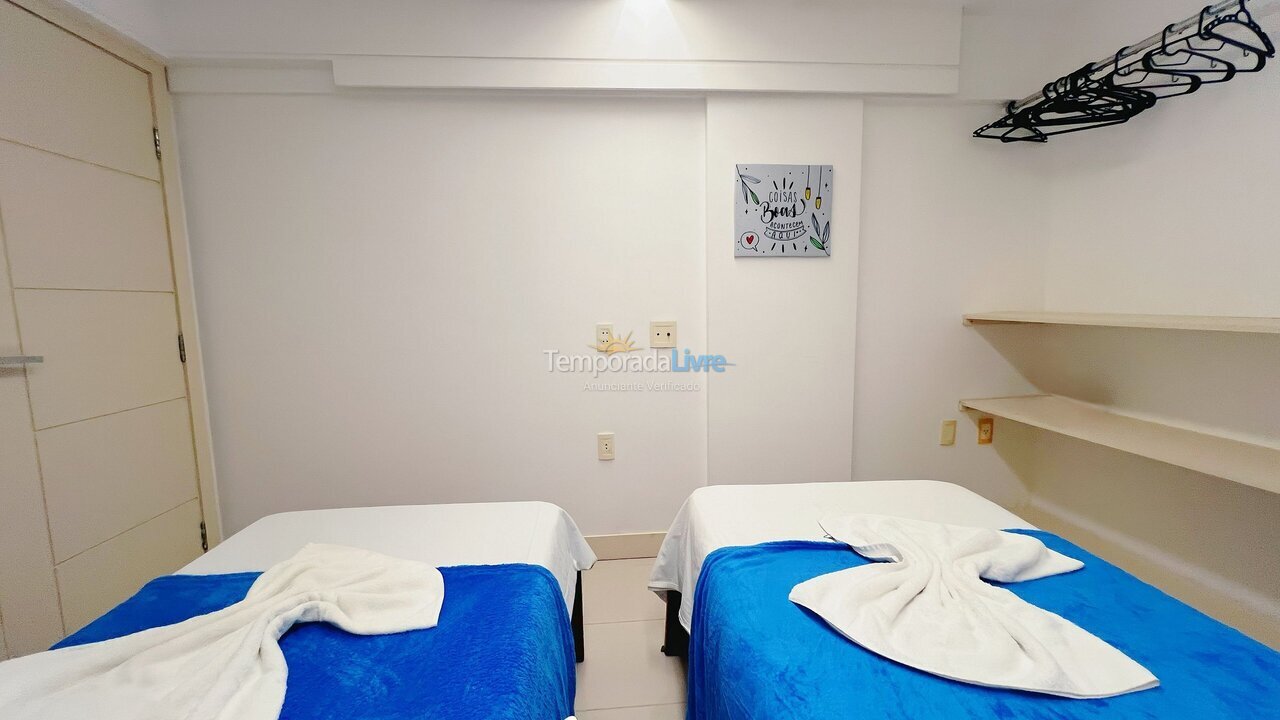 Apartamento para aluguel de temporada em João Pessoa (Cabo Branco)