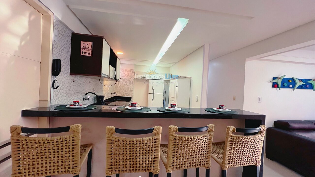 Apartamento para aluguel de temporada em João Pessoa (Cabo Branco)