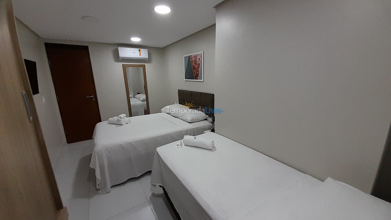 Apartamento para aluguel de temporada em João Pessoa (Miramar)