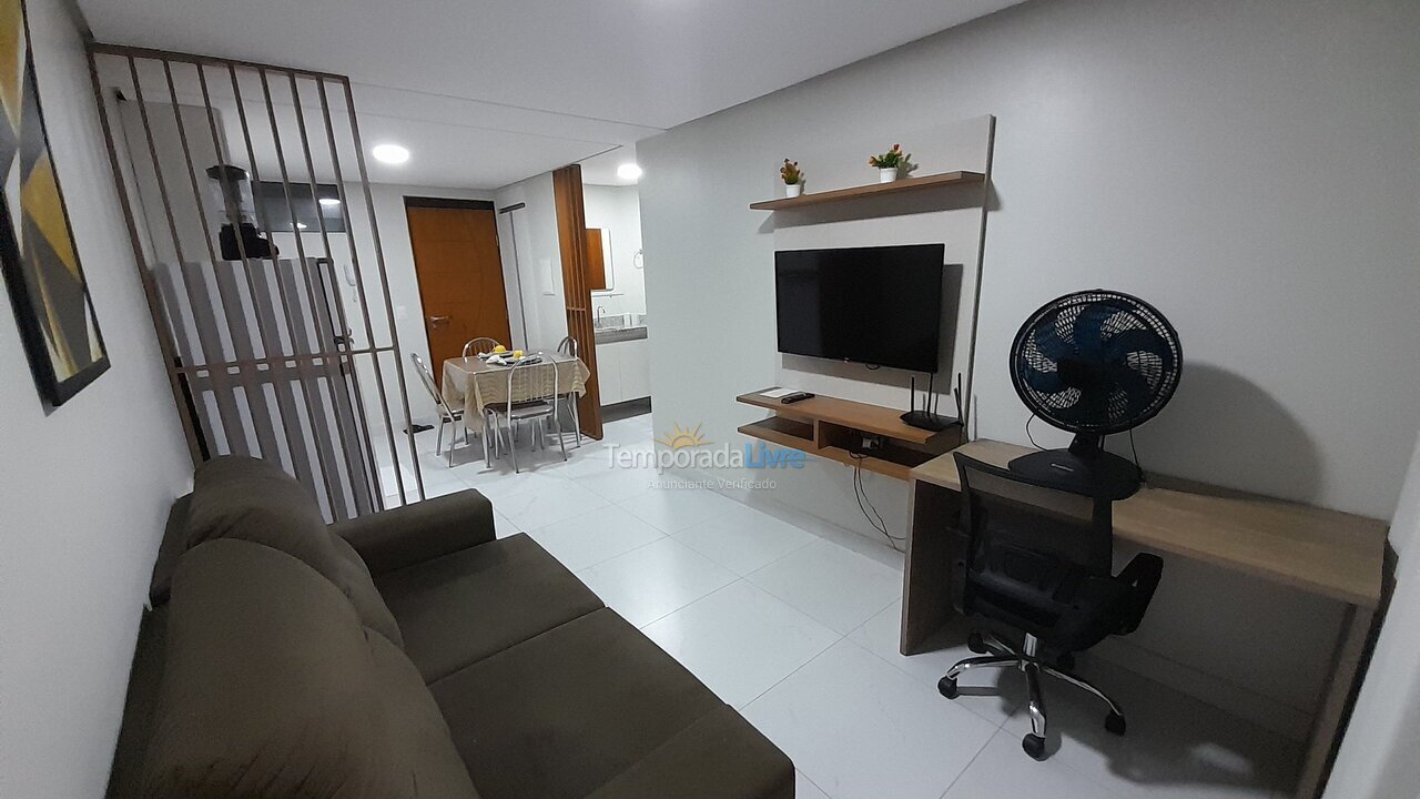 Apartamento para aluguel de temporada em João Pessoa (Miramar)