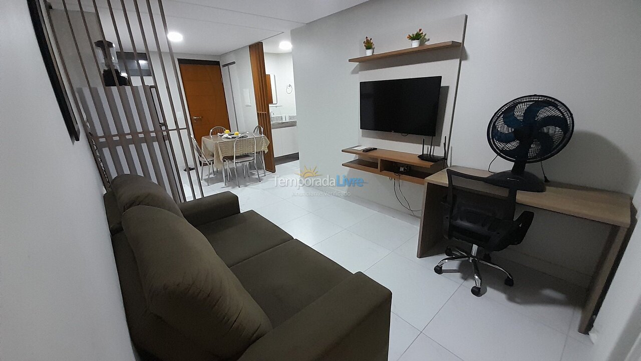 Apartamento para aluguel de temporada em João Pessoa (Miramar)