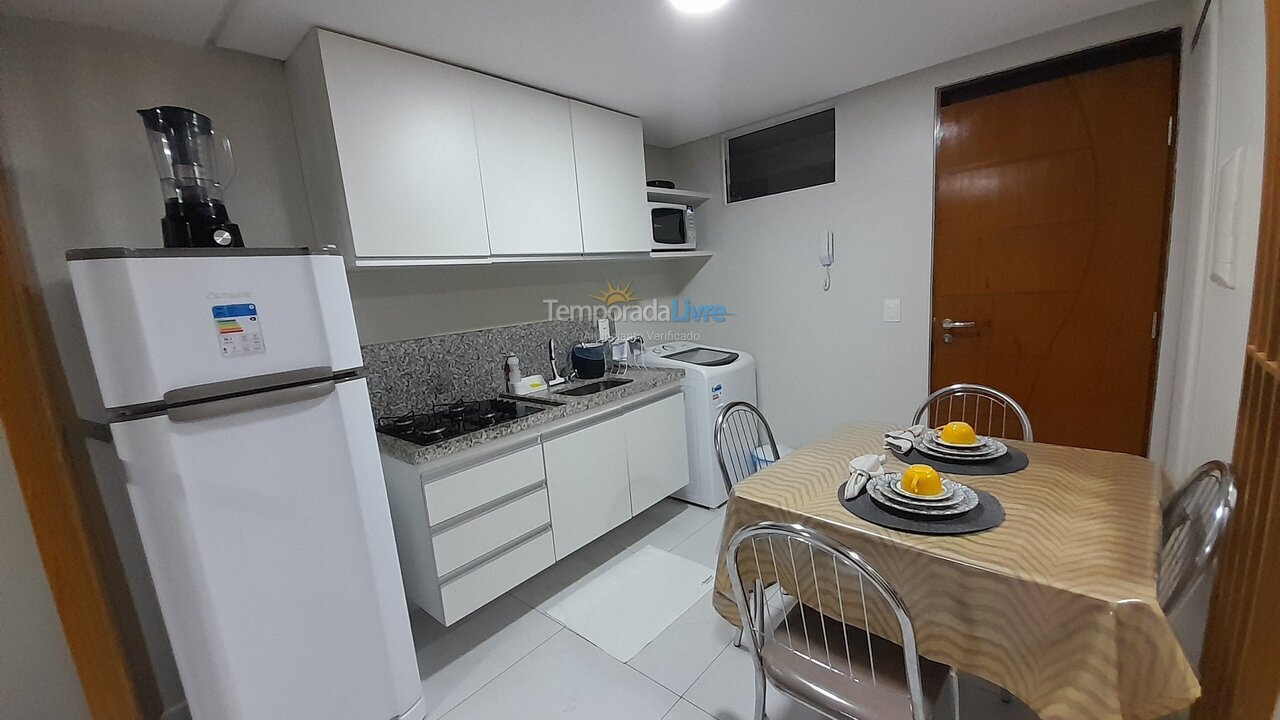 Apartamento para aluguel de temporada em João Pessoa (Miramar)