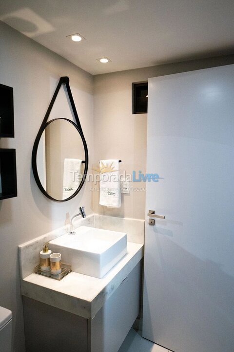 Apartamento para aluguel de temporada em João Pessoa (Cabo Branco)