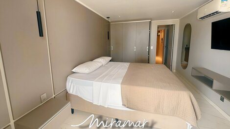 Incrível Flat com varanda Vista-Mar em Cabo Branco