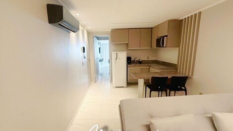 Incrível Flat com varanda Vista-Mar em Cabo Branco