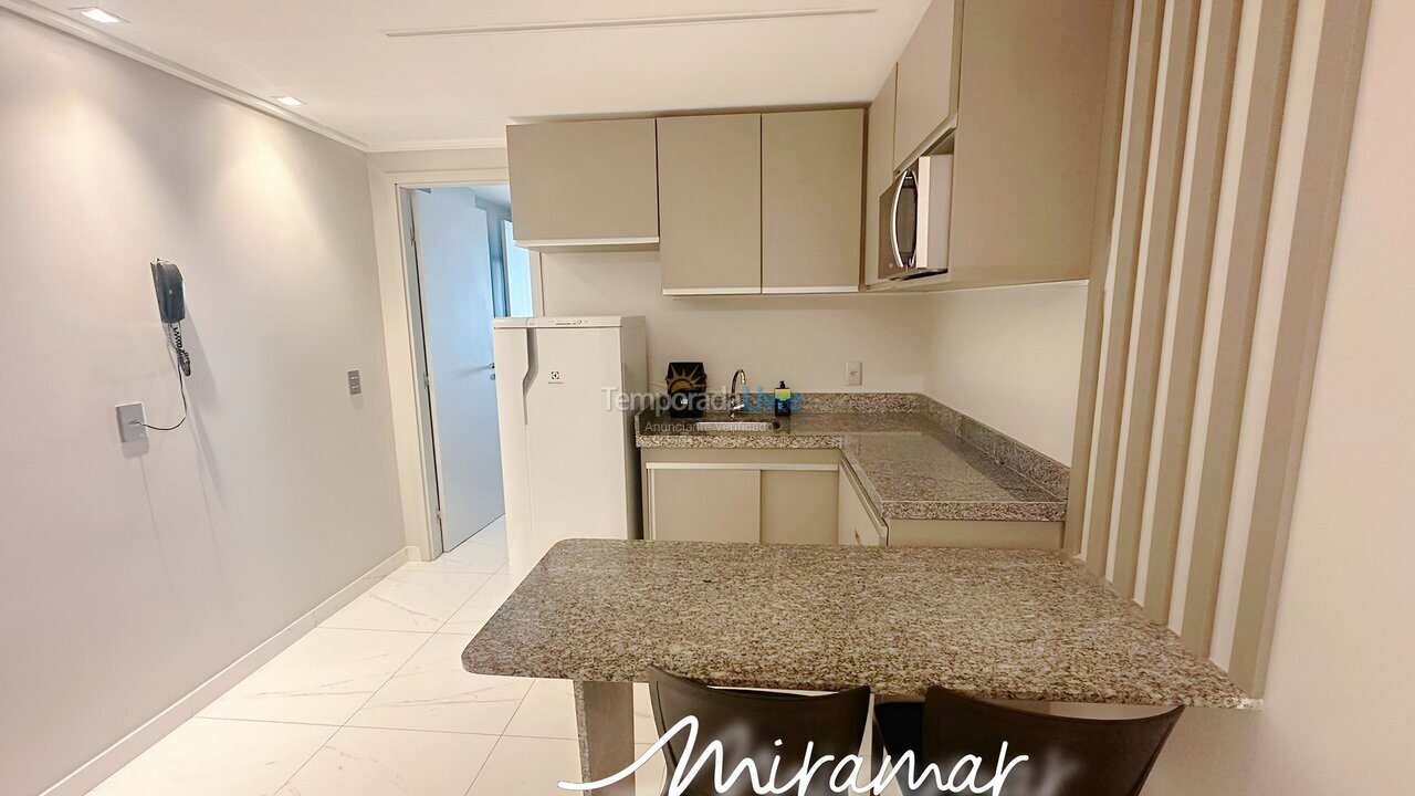 Apartamento para aluguel de temporada em João Pessoa (Cabo Branco)