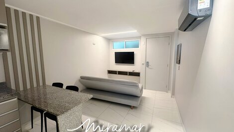 Incrível Flat com varanda Vista-Mar em Cabo Branco