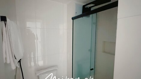 Incrível Flat com varanda Vista-Mar em Cabo Branco