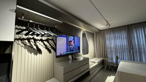 Flat: Aconchego e Elegância a 50m do Mar