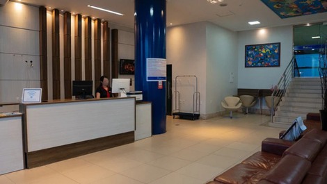 Incrível Flat com varanda Vista-Mar em Cabo Branco