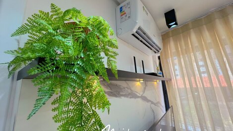 Flat c/ Ar-condicionado no Cabo Branco-Mahalo