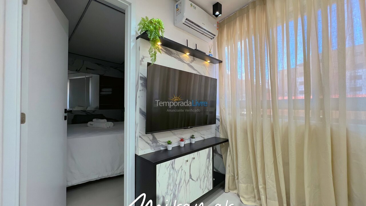 Apartamento para aluguel de temporada em João Pessoa (Cabo Branco)