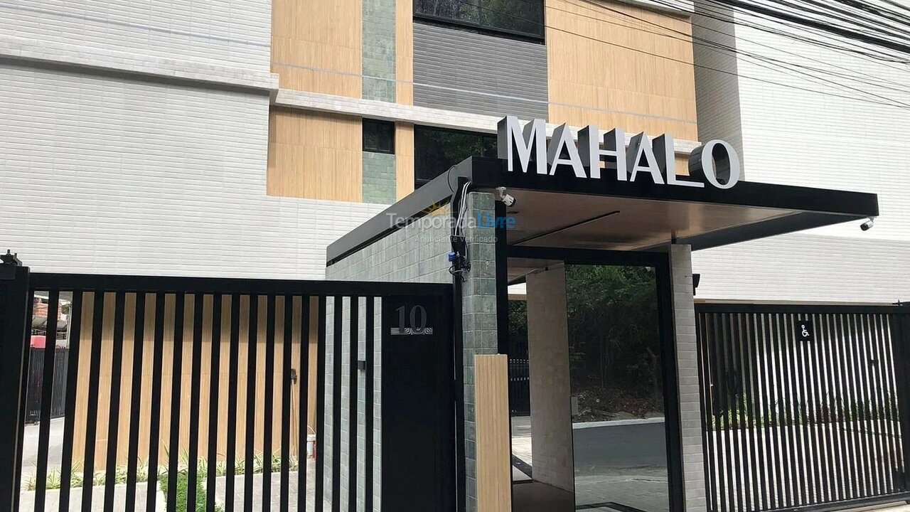 Apartamento para aluguel de temporada em João Pessoa (Cabo Branco)