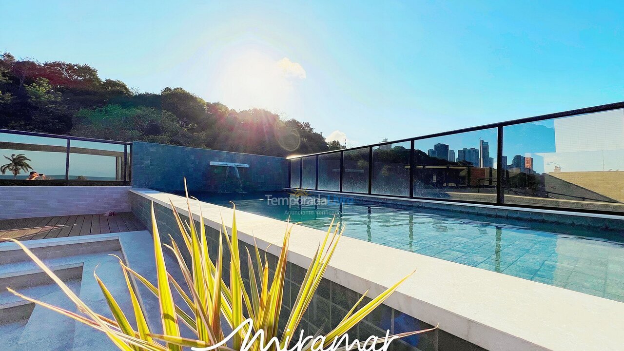 Apartamento para aluguel de temporada em João Pessoa (Cabo Branco)