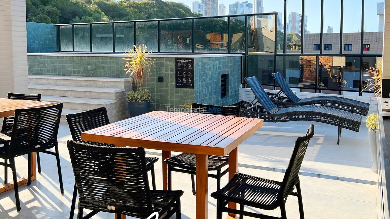 Apartamento para aluguel de temporada em João Pessoa (Cabo Branco)