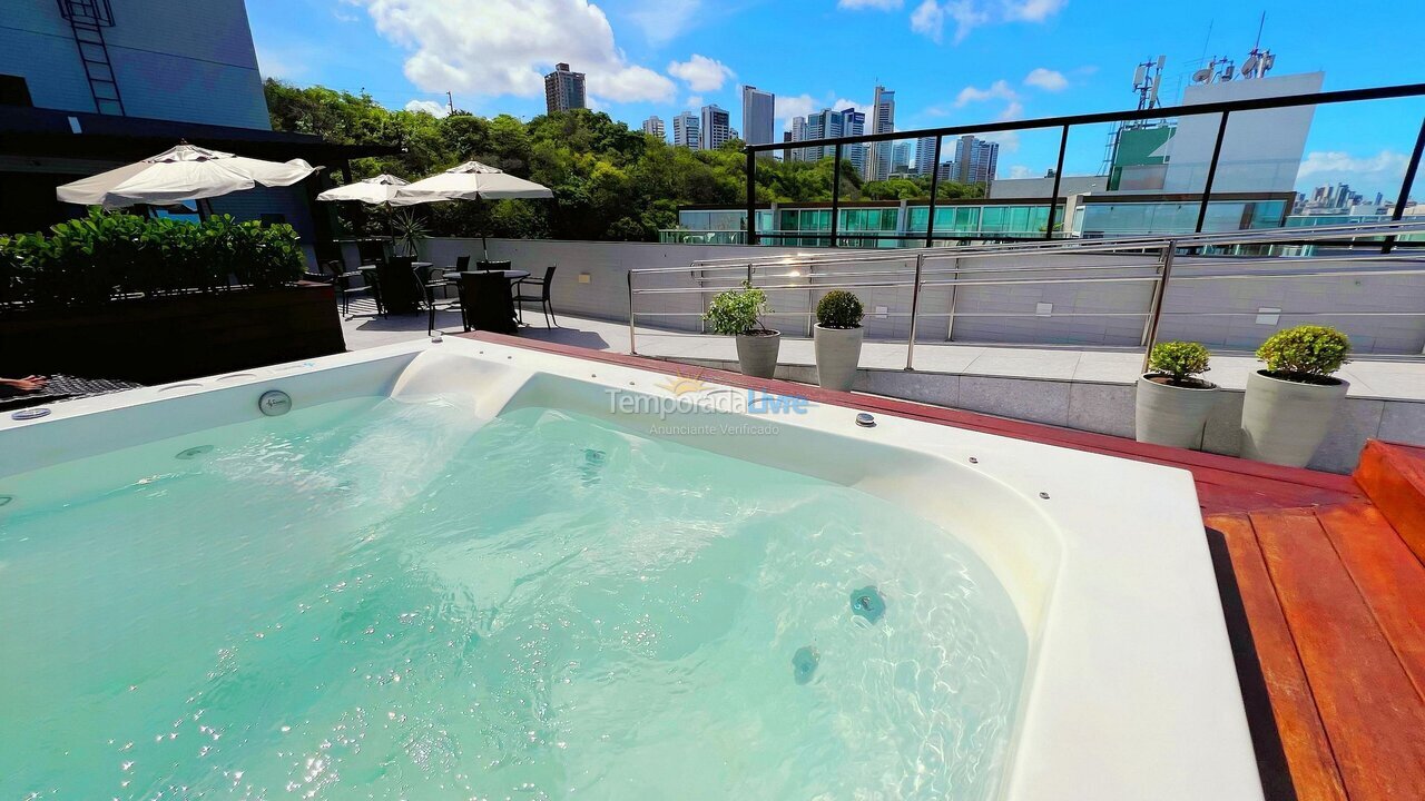 Apartamento para aluguel de temporada em João Pessoa (Cabo Branco)