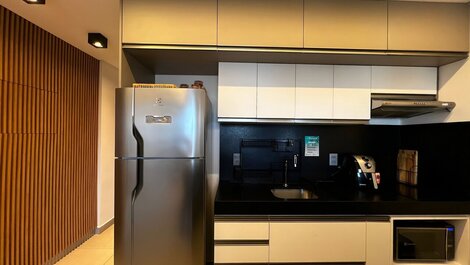 Flat Vista Mar c/Varanda p/2 pessoas no Box 150