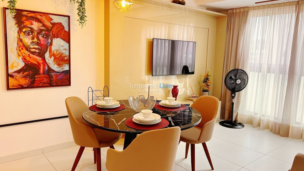 Apartamento para aluguel de temporada em João Pessoa (Jardim Oceania)